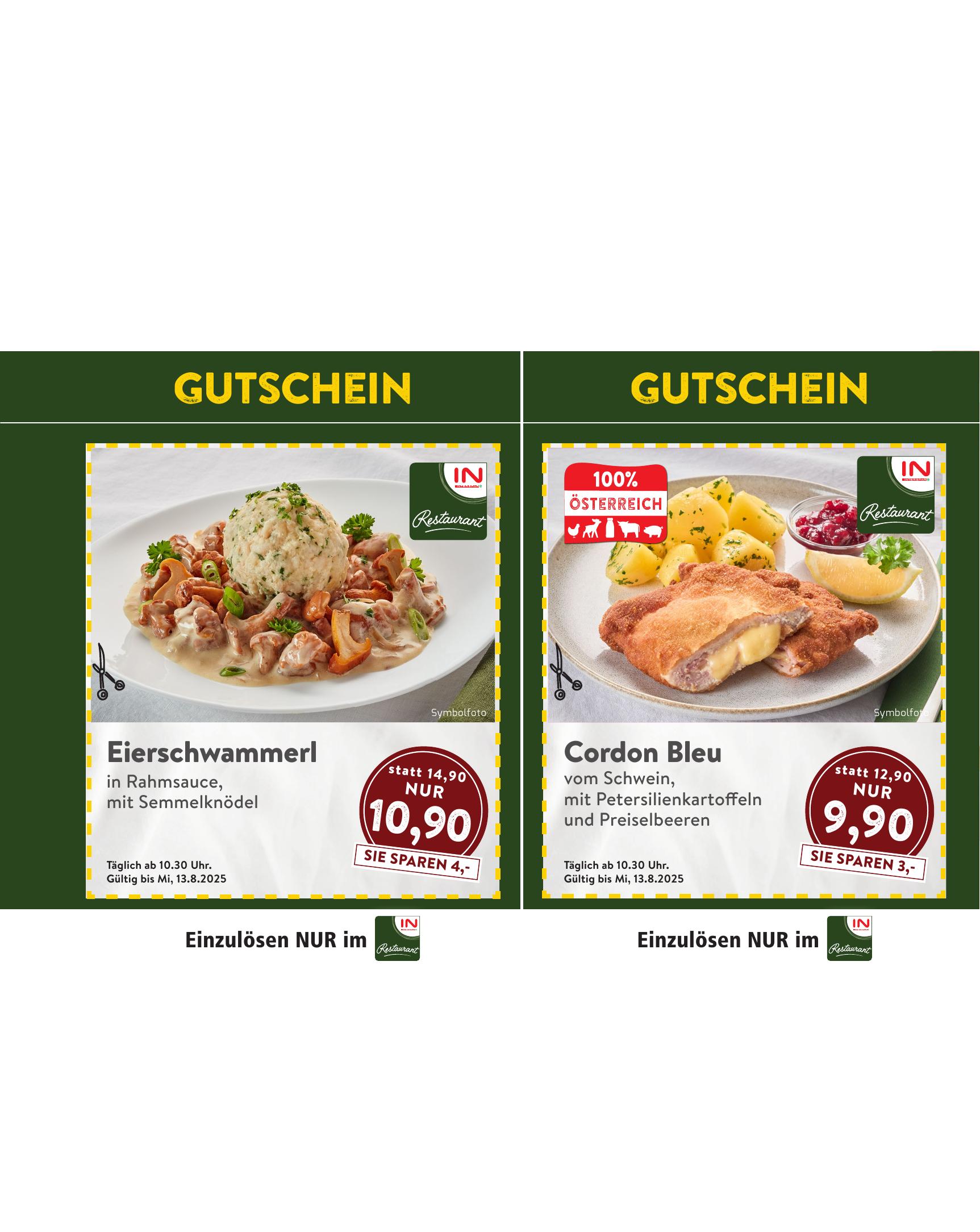 Interspar flyer page