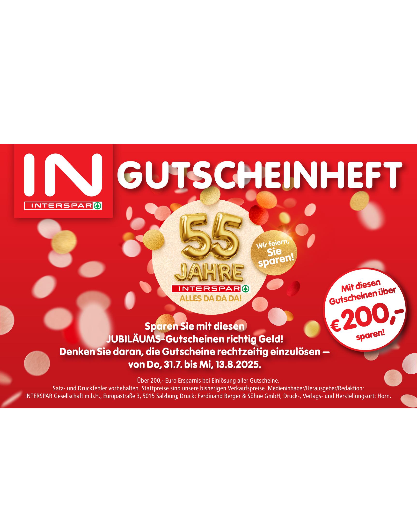 Interspar flyer page