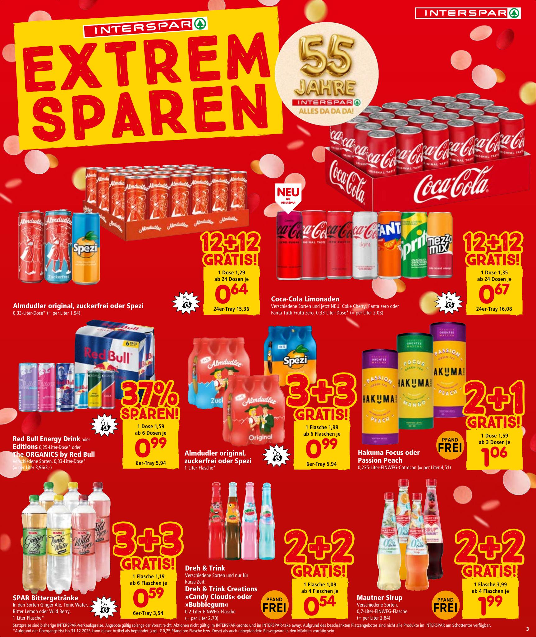 Interspar flyer page