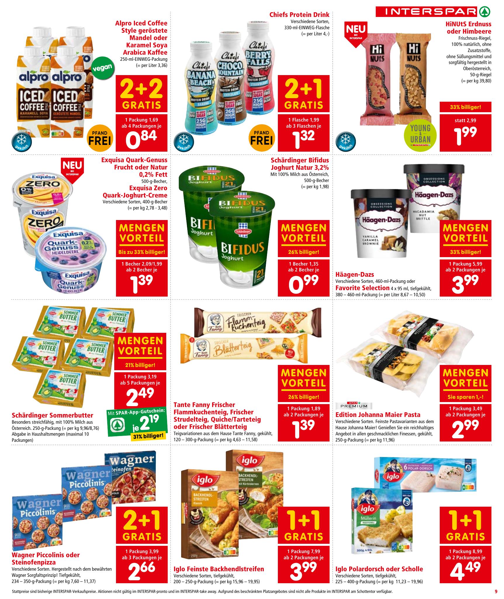 Interspar flyer page