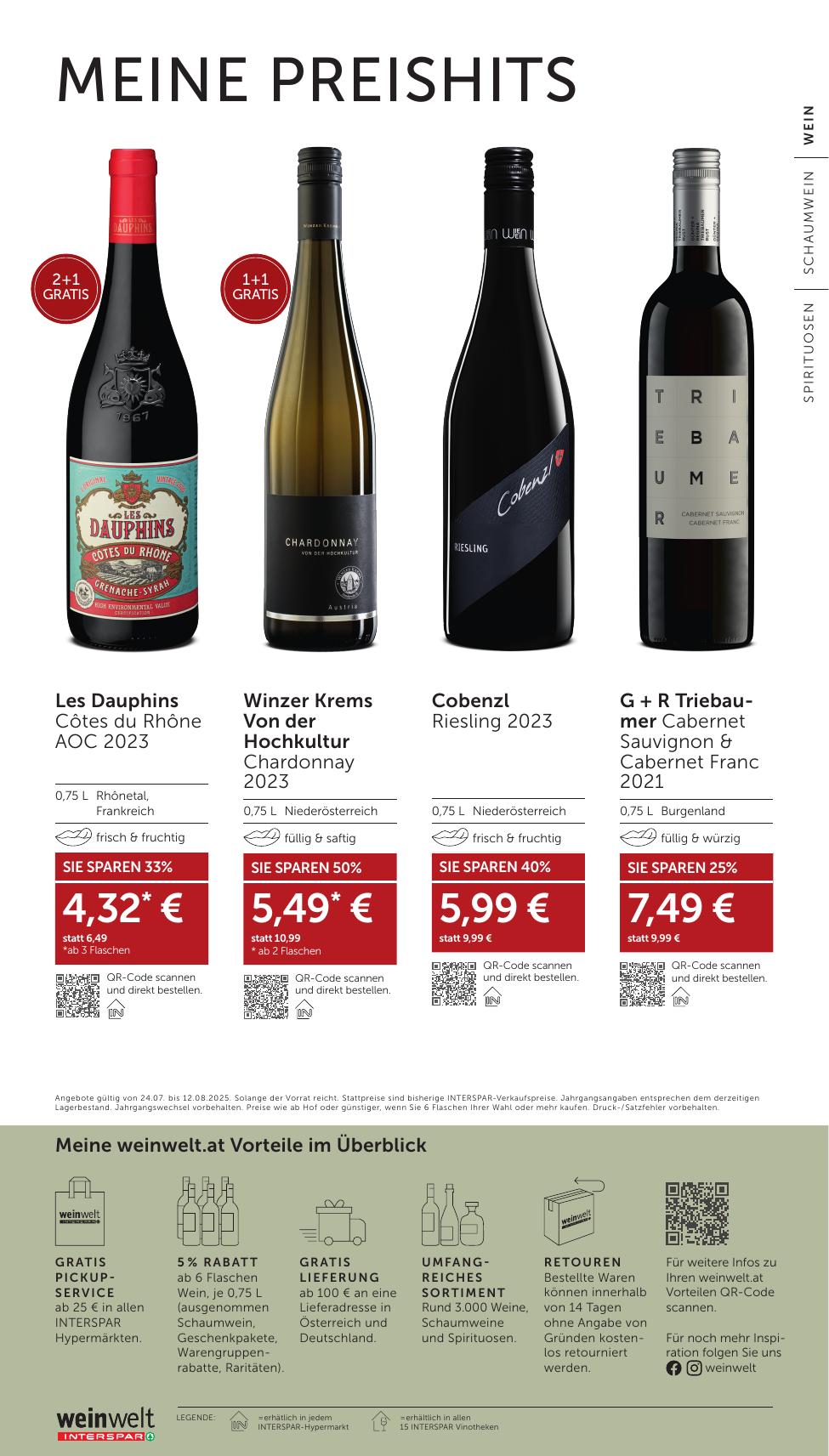 Interspar Katalog flyer page