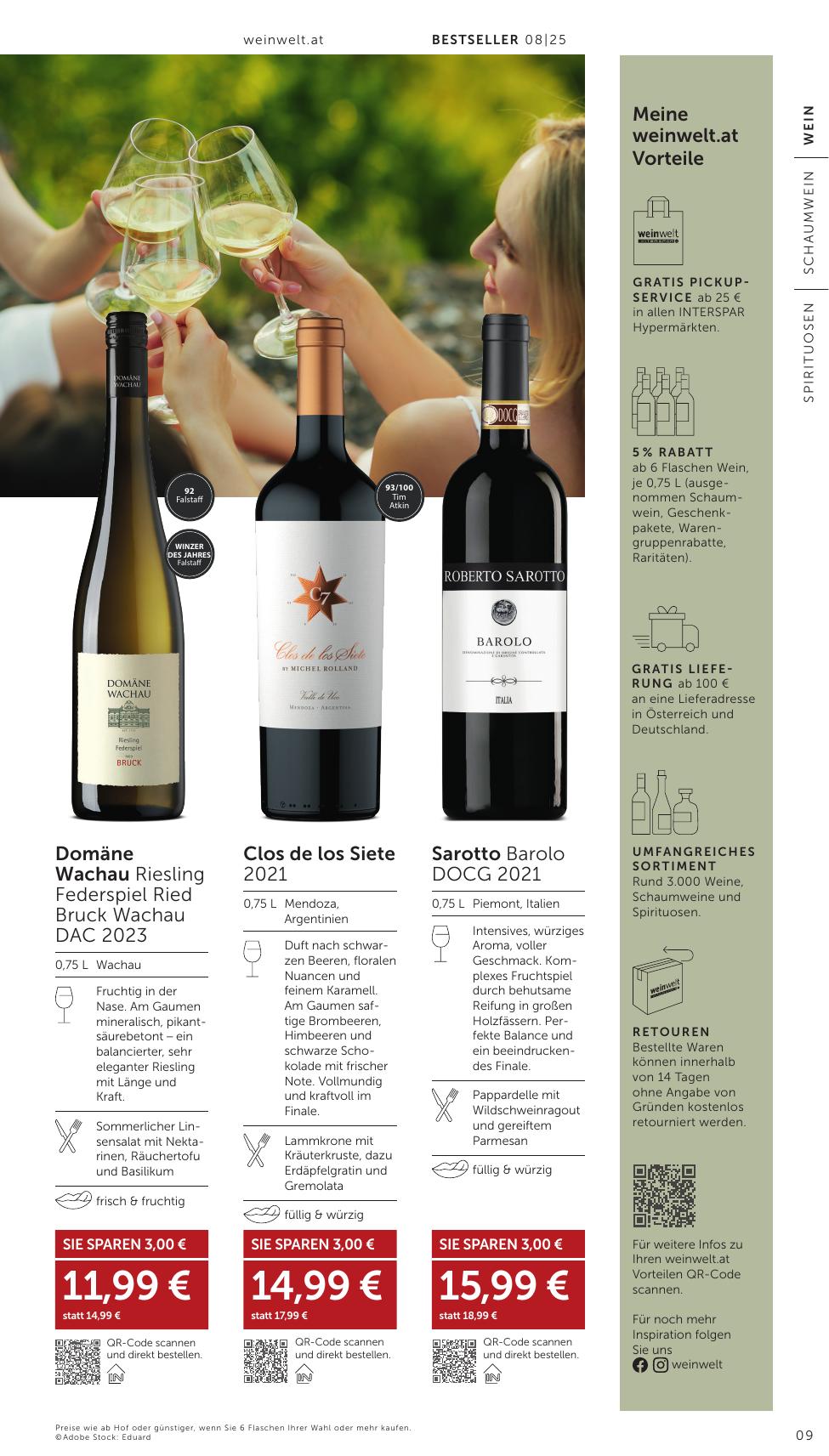 Interspar Katalog flyer page