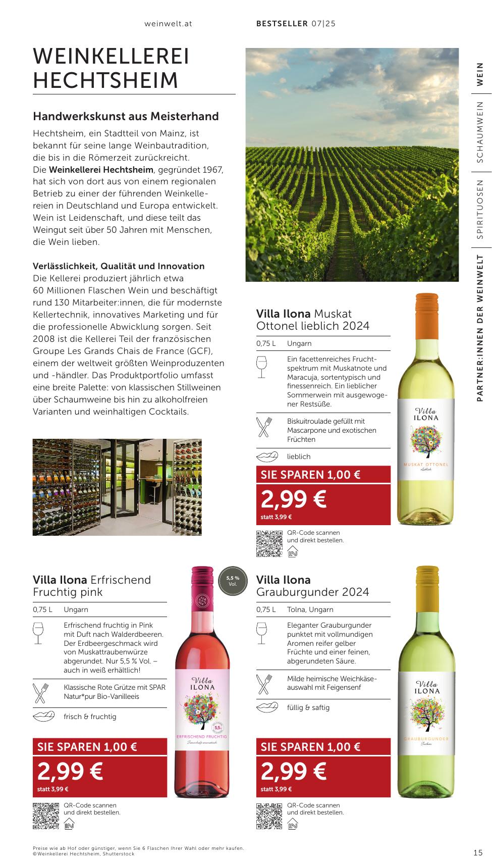 Interspar Katalog flyer page