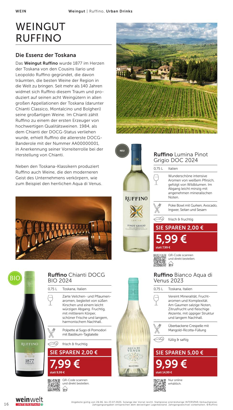 Interspar Katalog flyer page