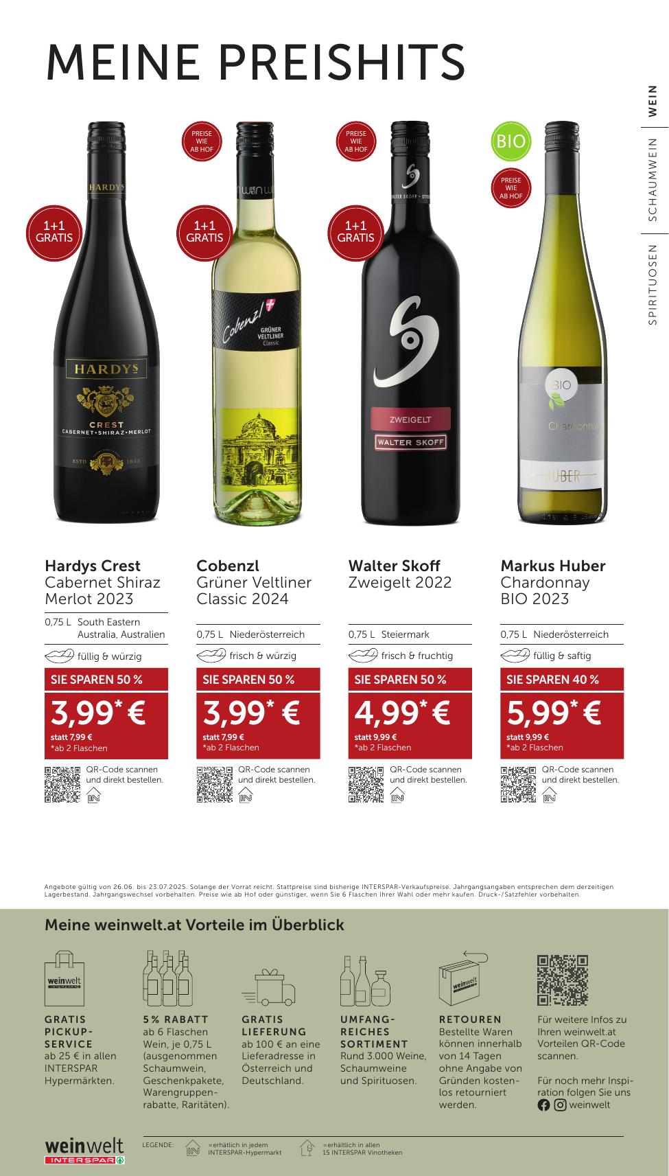 Interspar Katalog flyer page