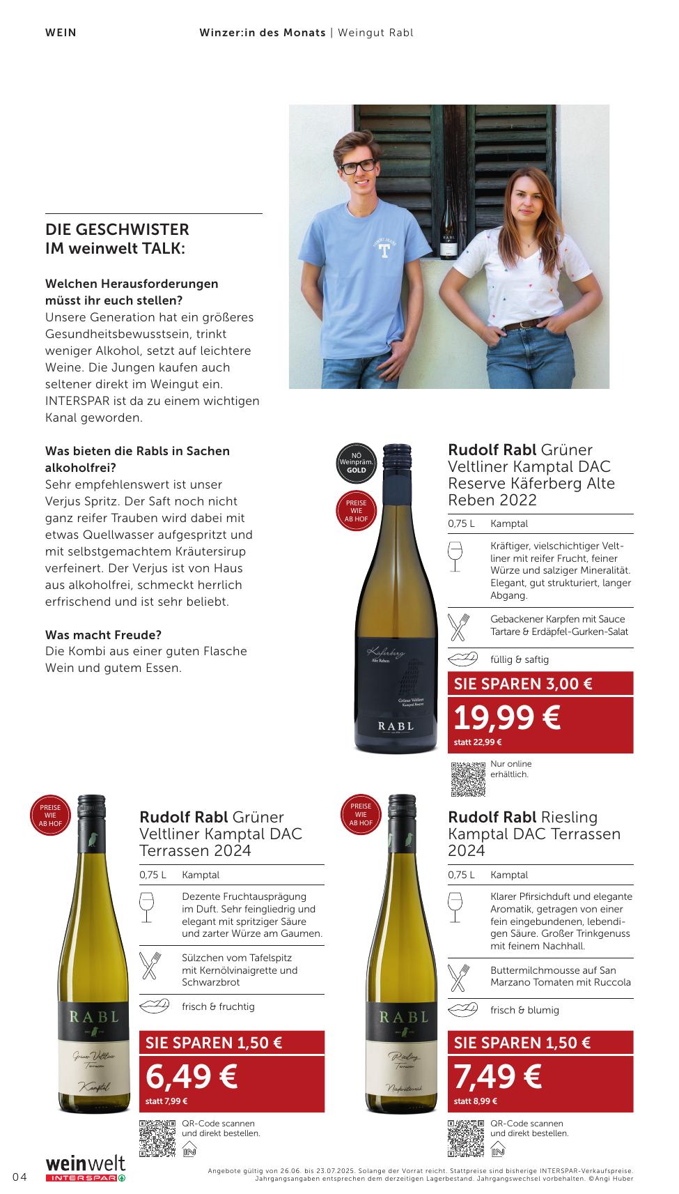 Interspar Katalog flyer page