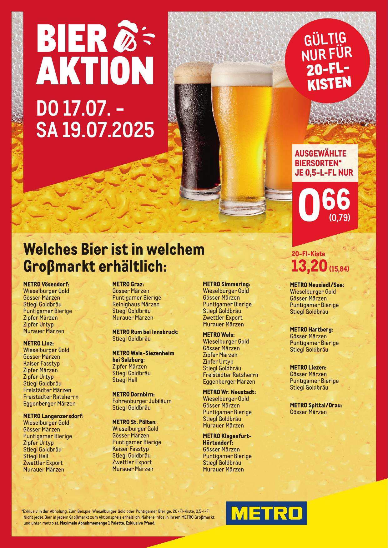 Metro flyer page