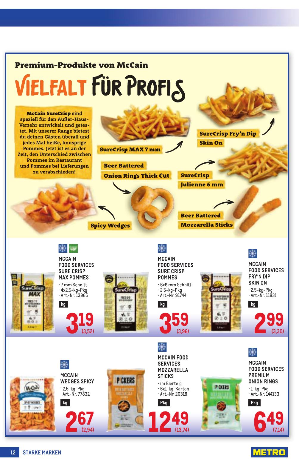 Metro Grosse Marken flyer page