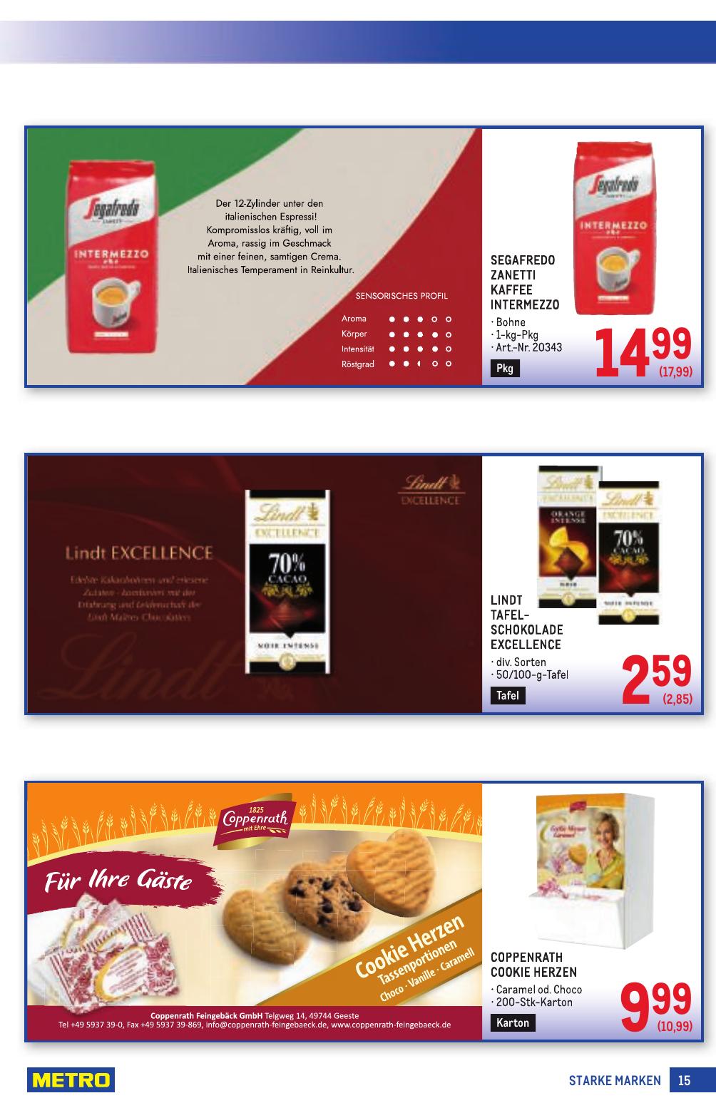 Metro Grosse Marken flyer page