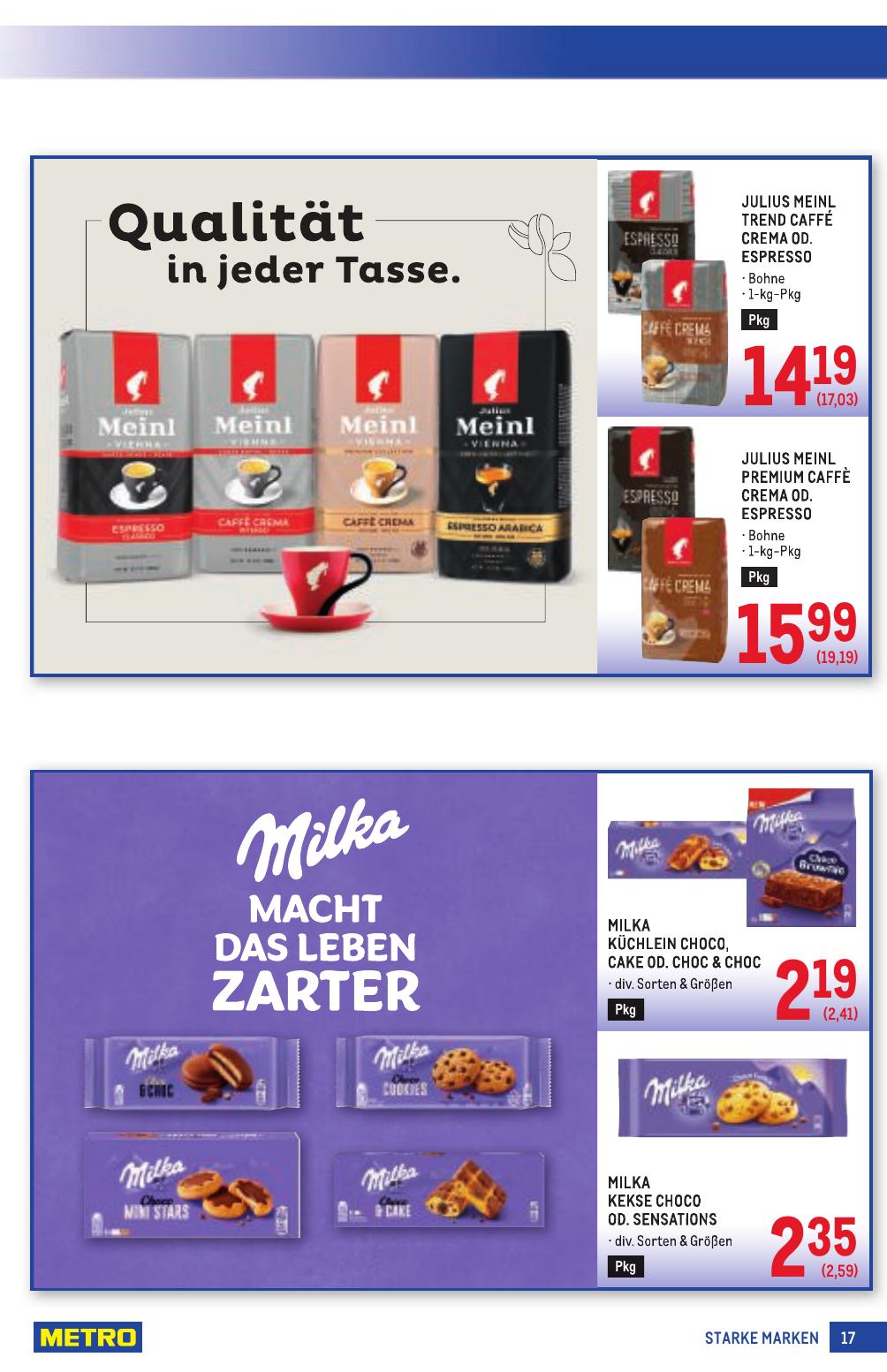 Metro Grosse Marken flyer page