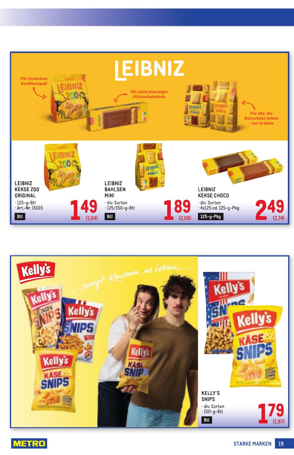 Metro Grosse Marken flyer page
