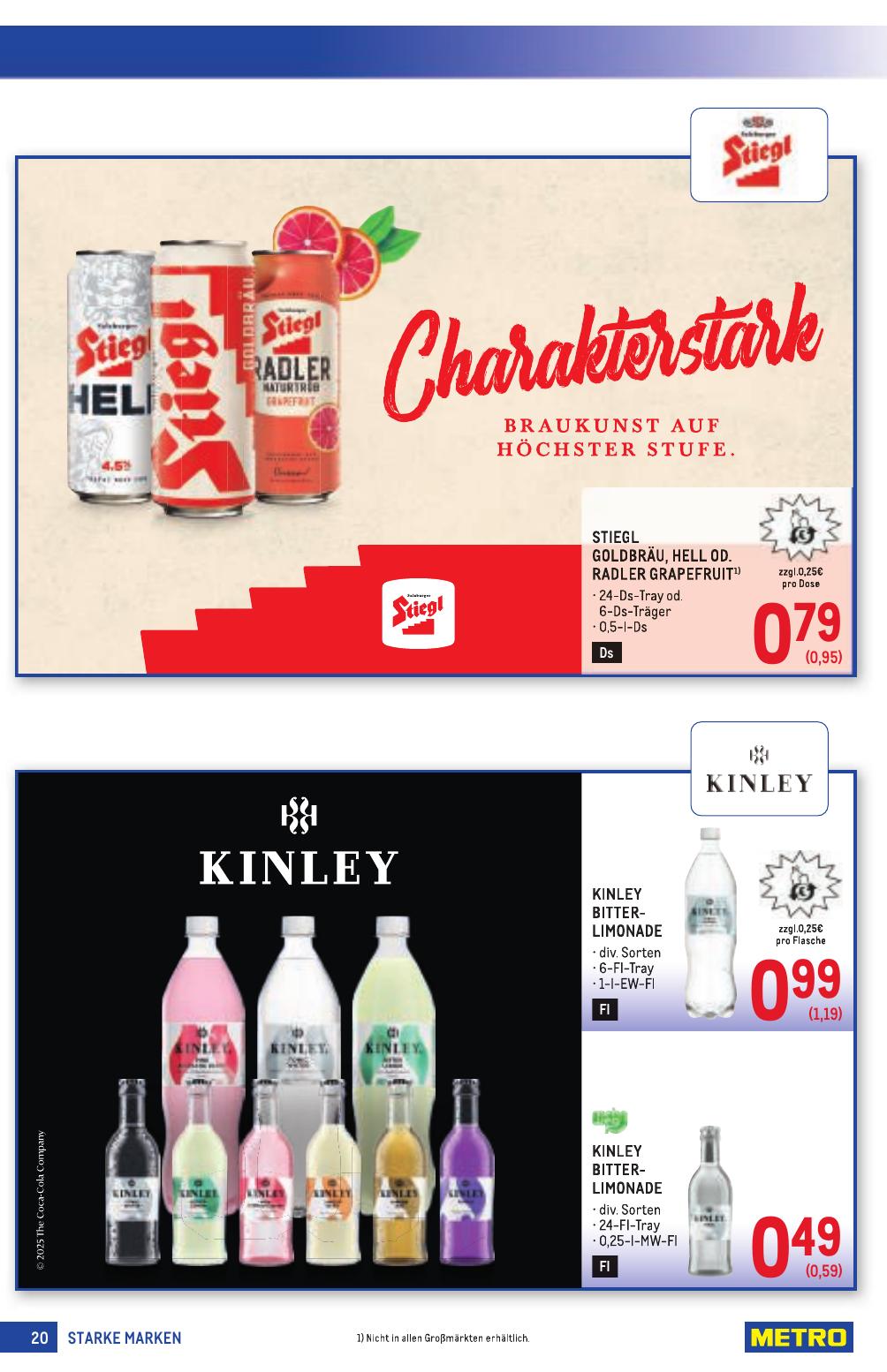 Metro Grosse Marken flyer page