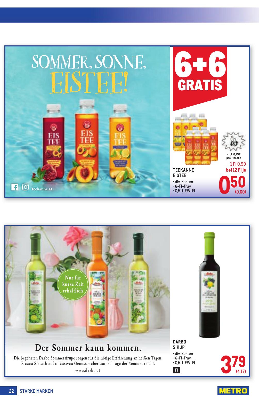 Metro Grosse Marken flyer page