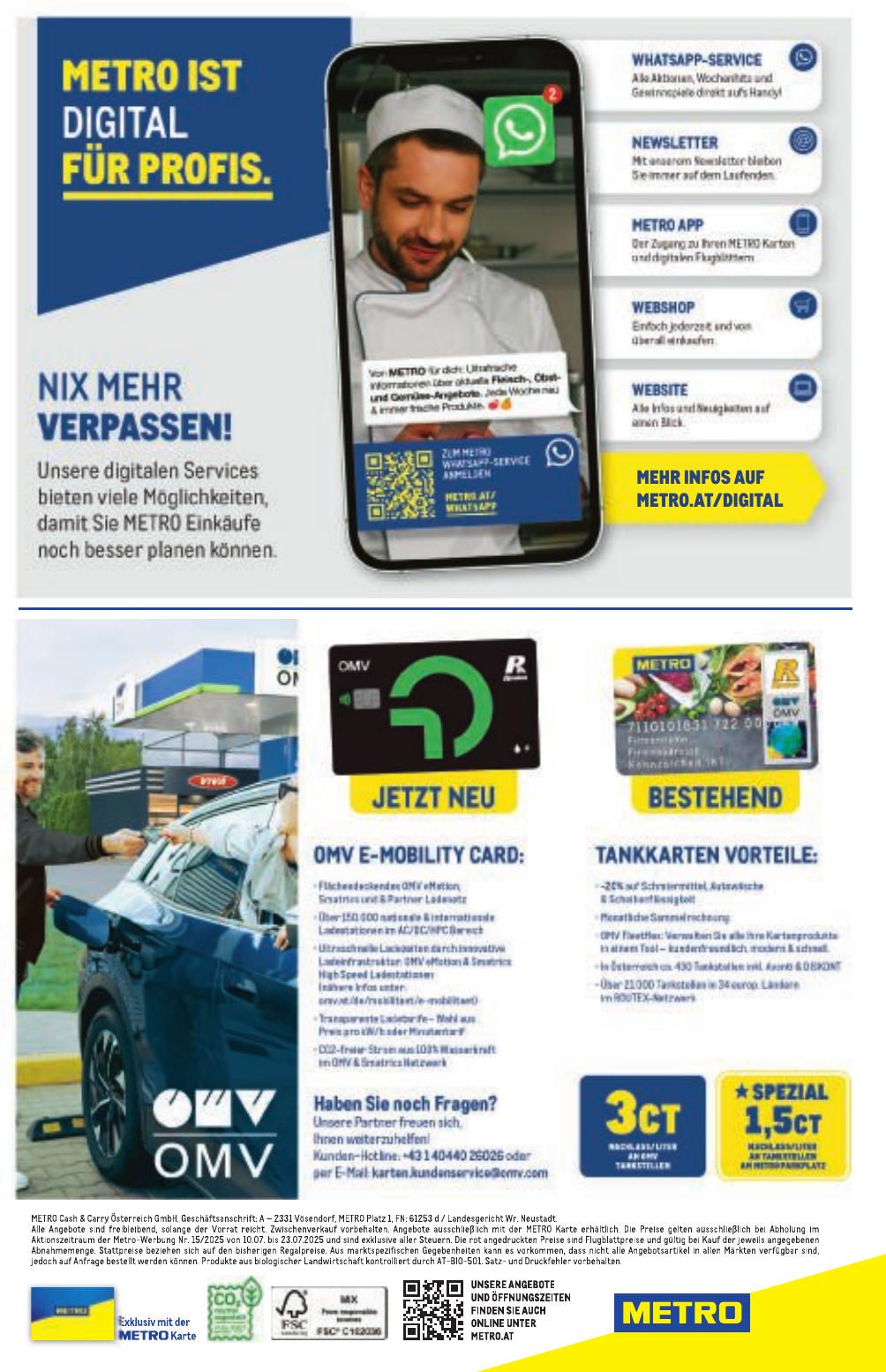 Metro Grosse Marken flyer page