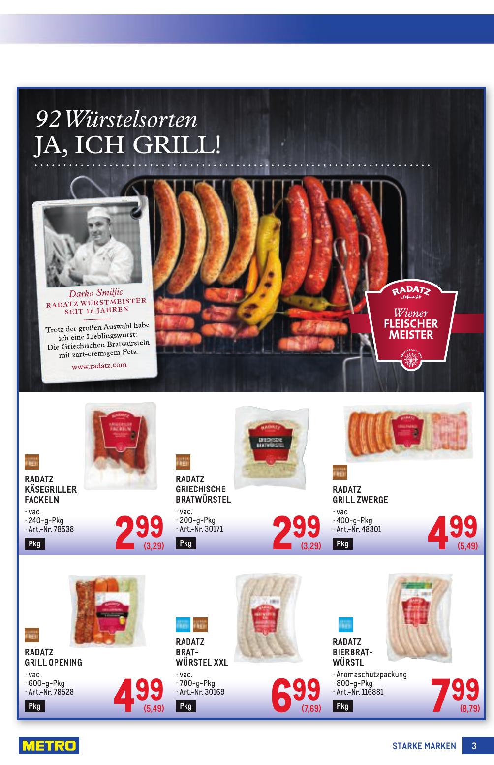 Metro Grosse Marken flyer page