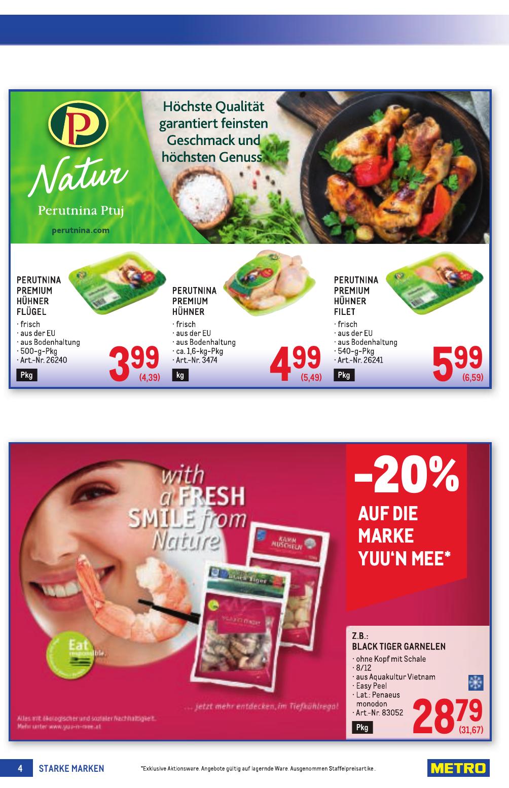Metro Grosse Marken flyer page