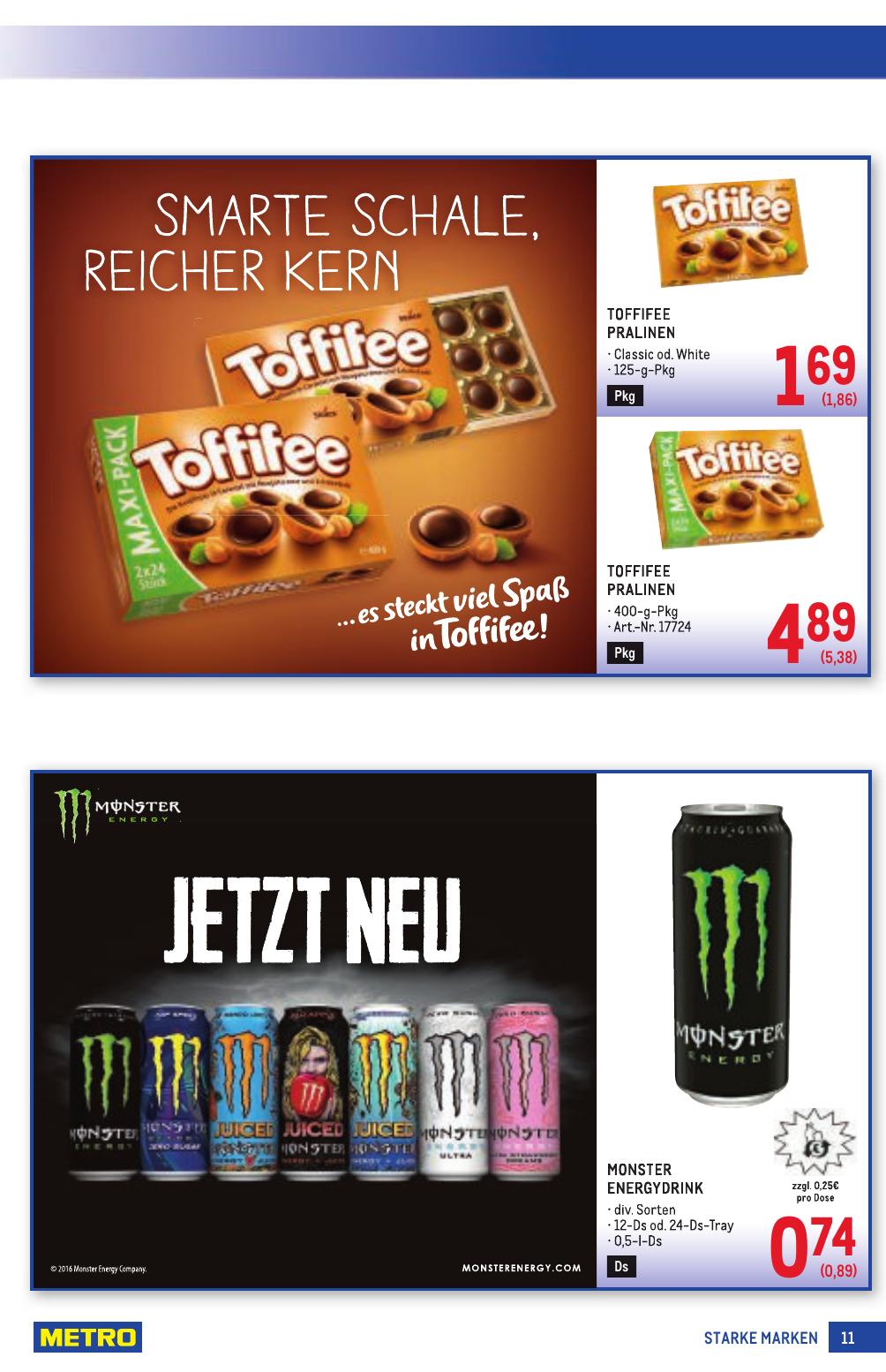 Metro Grosse Marken flyer page