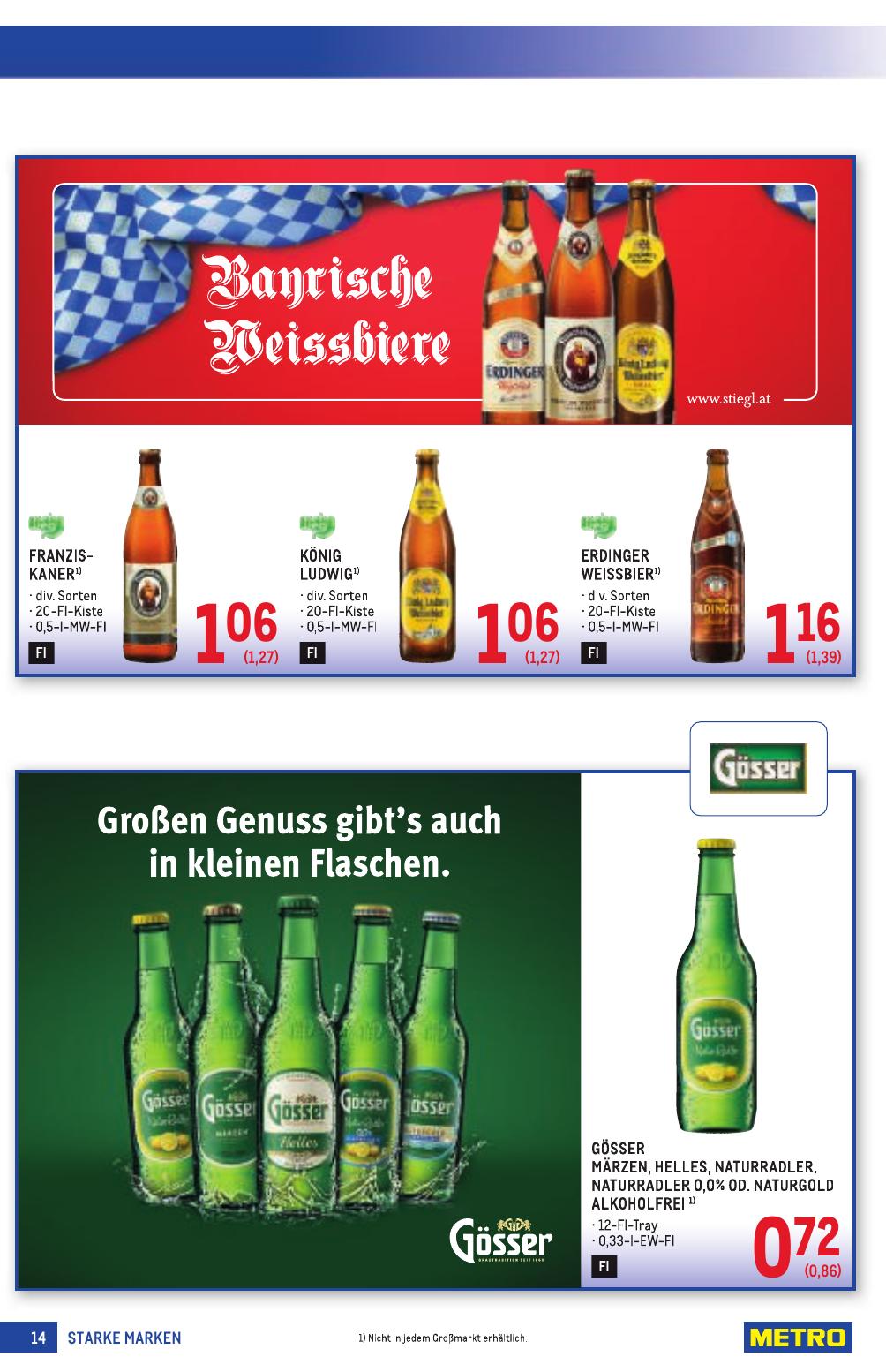 Metro Grosse Marken flyer page