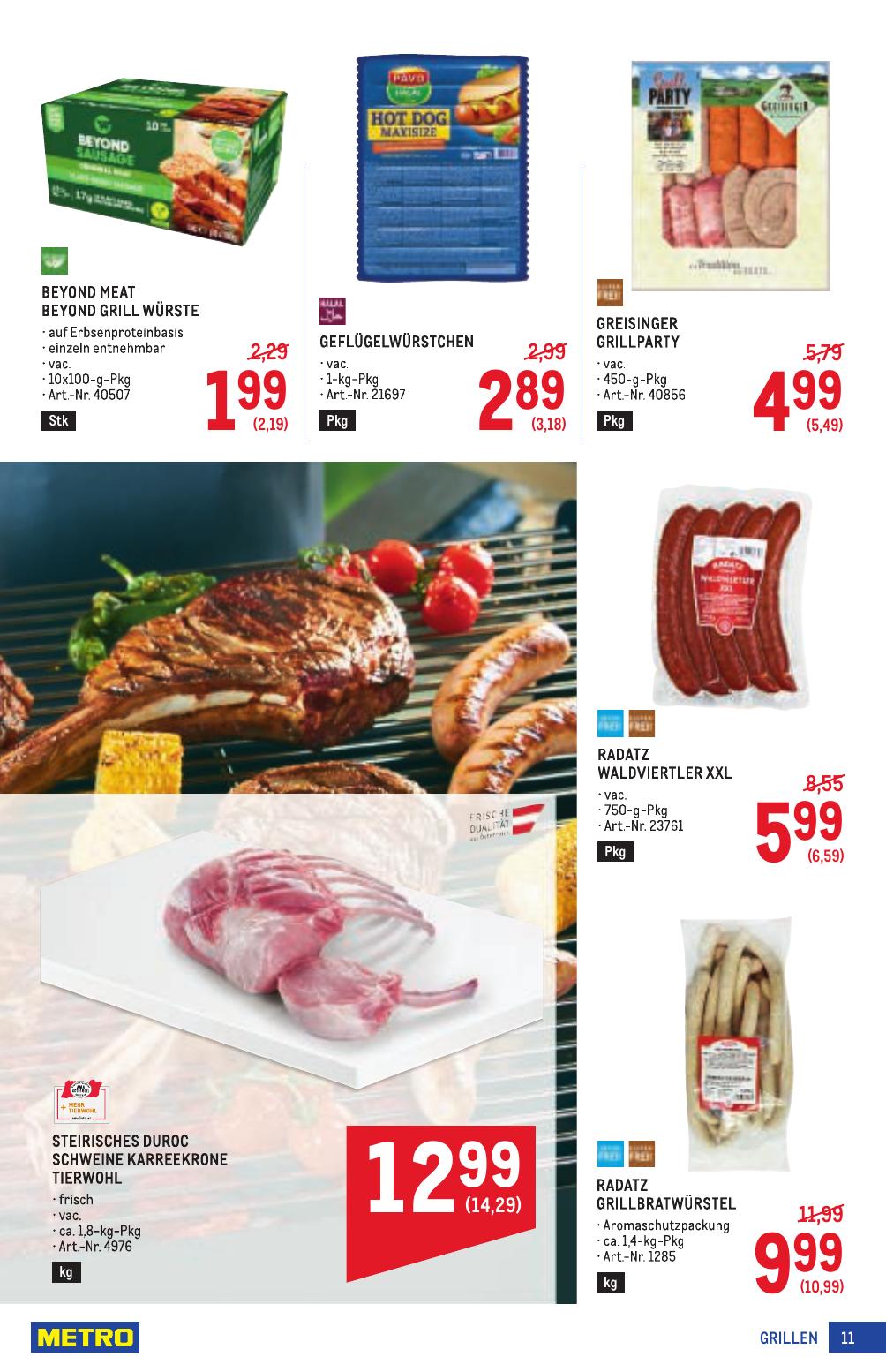 Metro Profi flyer page