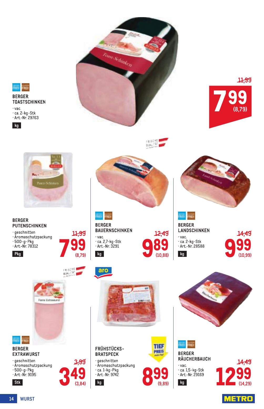 Metro Profi flyer page