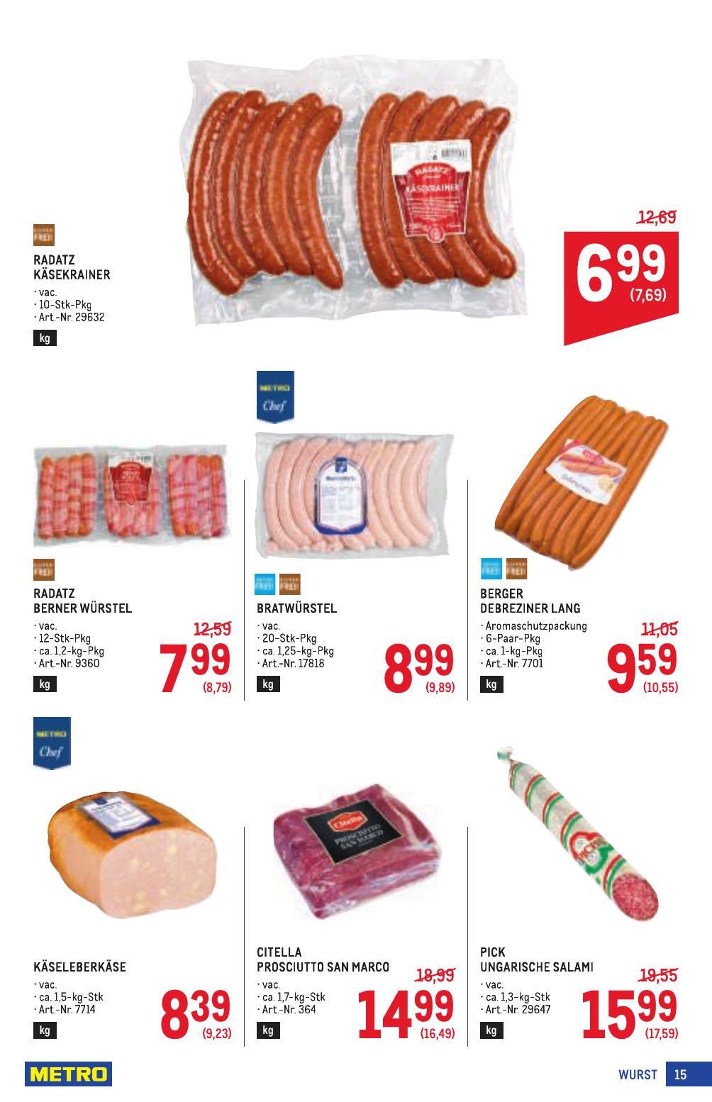 Metro Profi flyer page