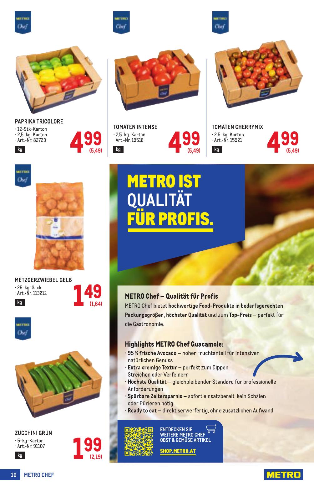 Metro Profi flyer page