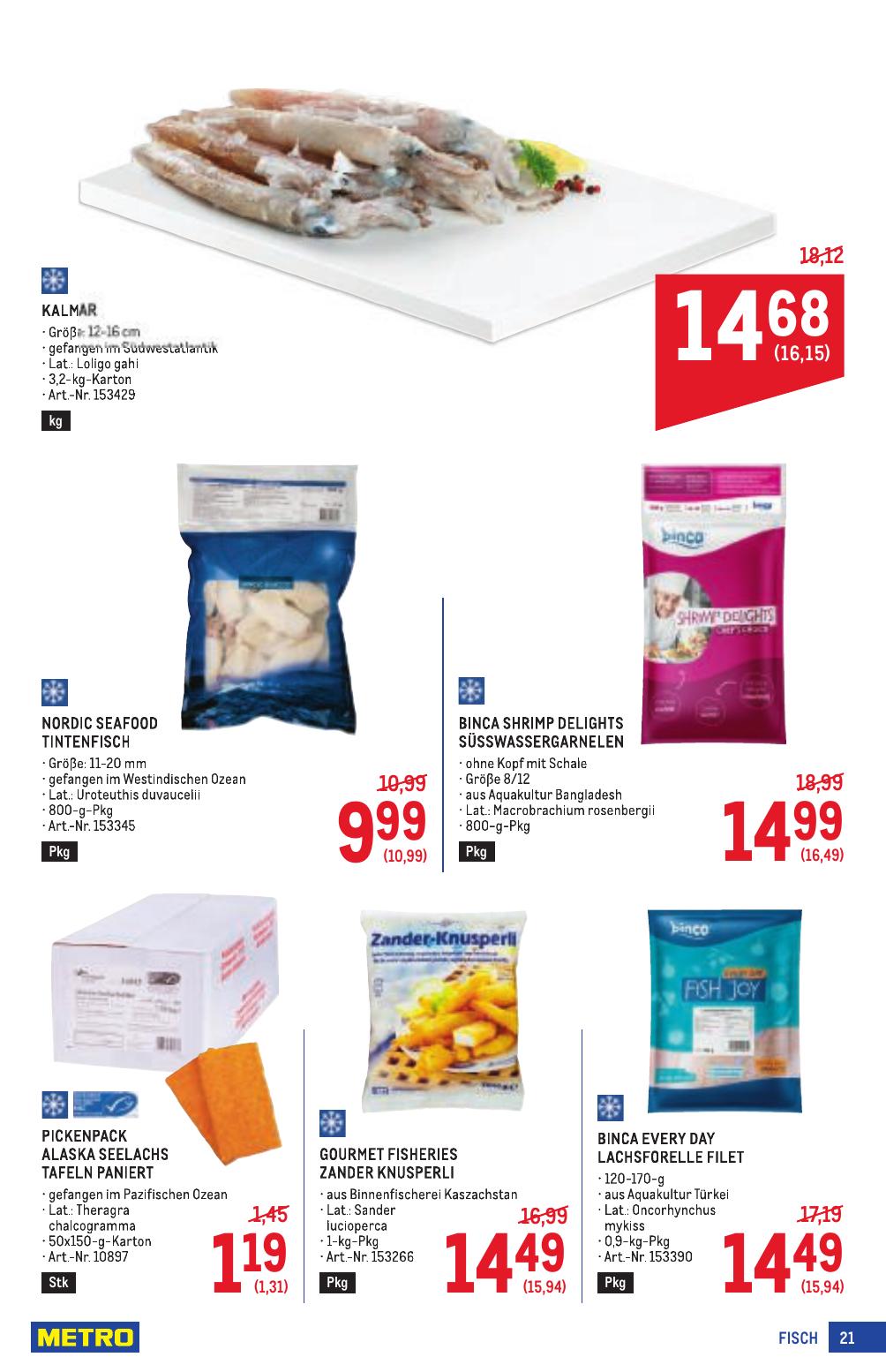 Metro Profi flyer page