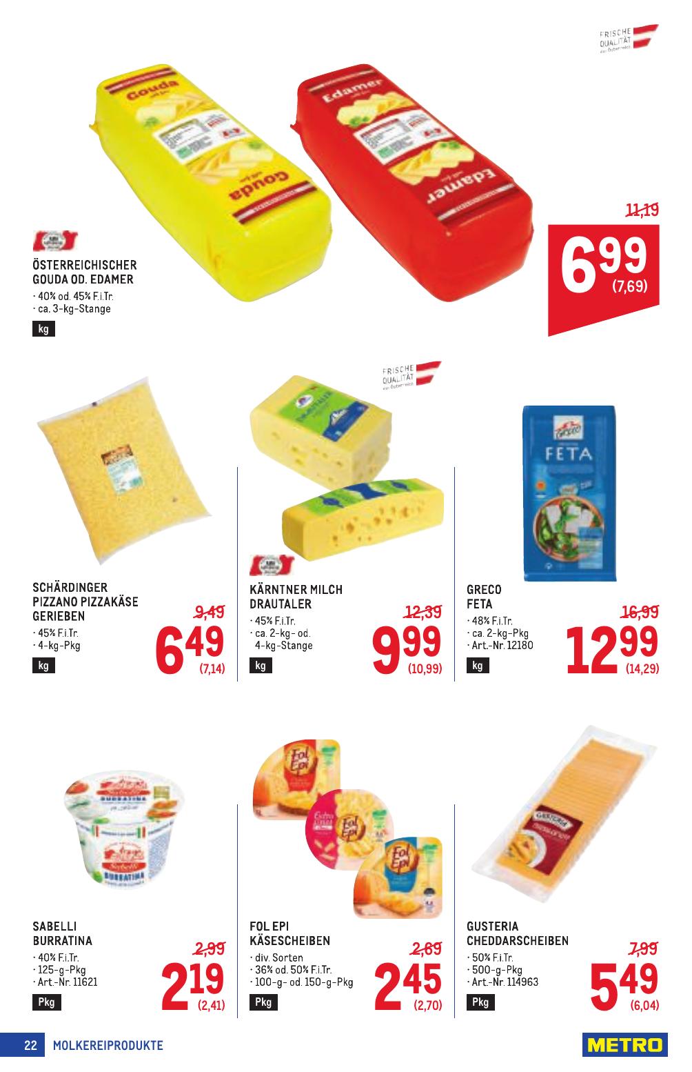Metro Profi flyer page