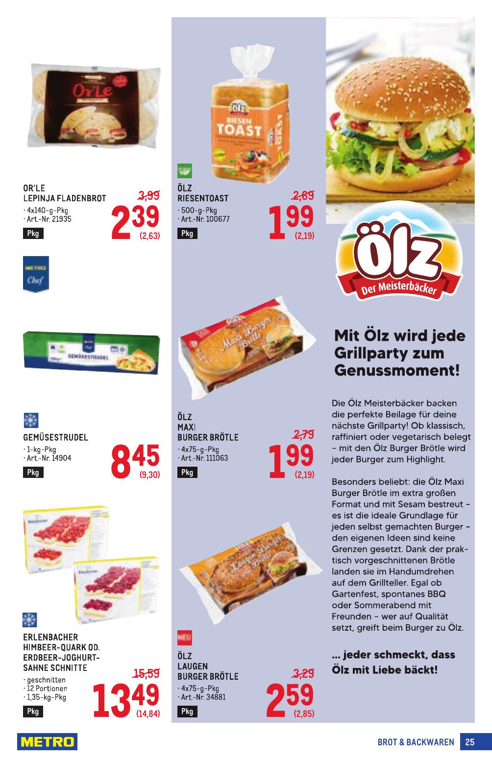 Metro Profi flyer page