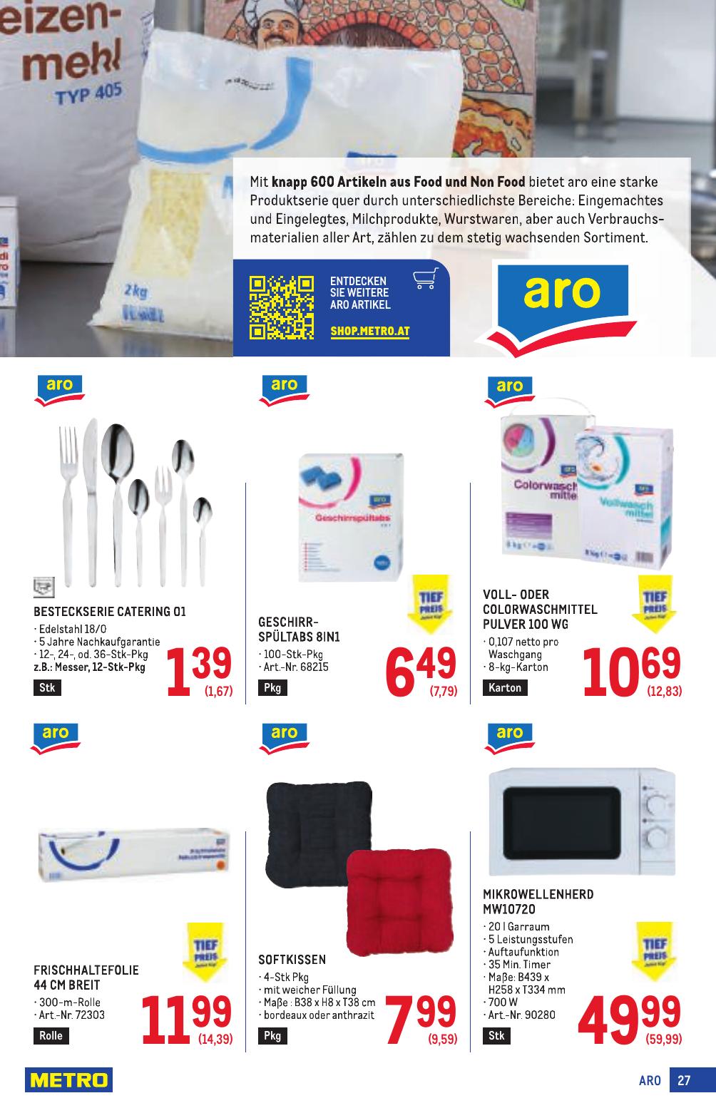 Metro Profi flyer page