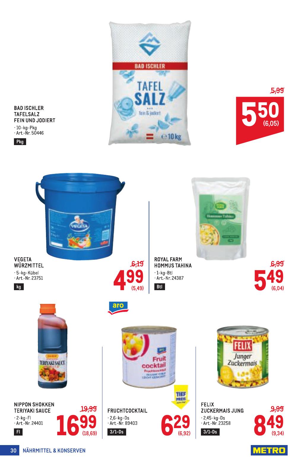 Metro Profi flyer page