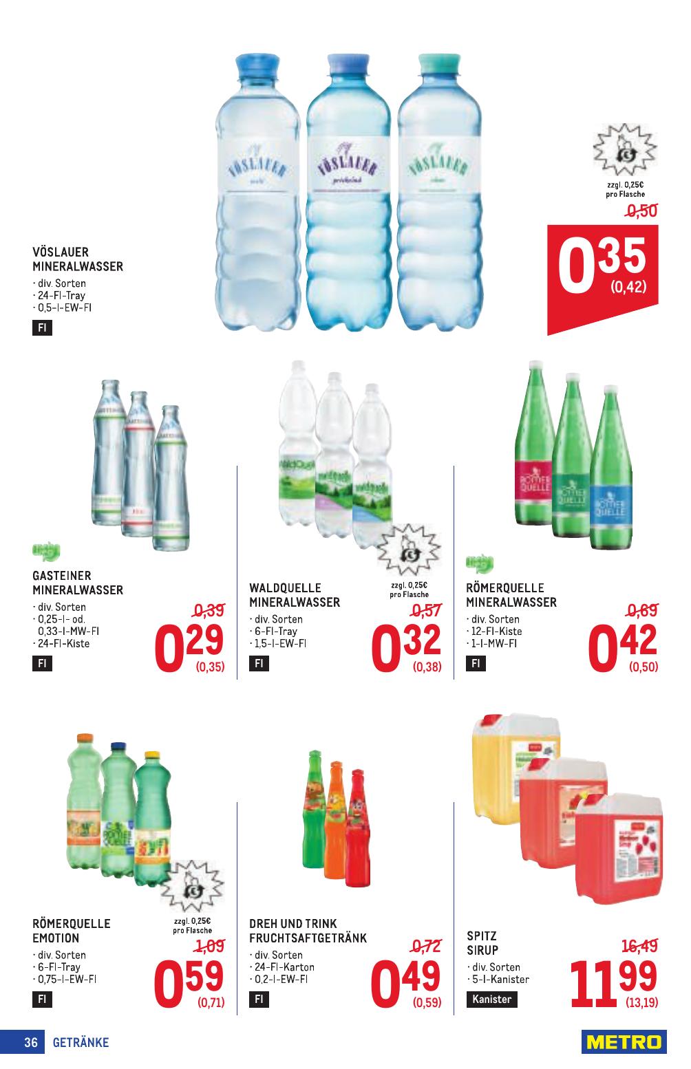 Metro Profi flyer page