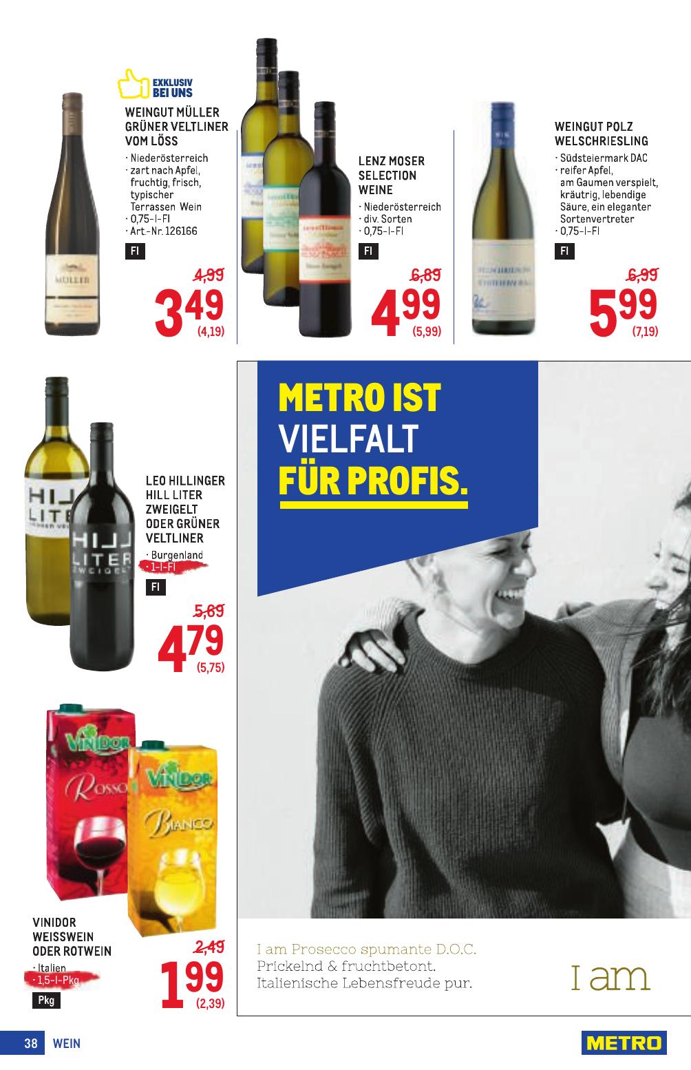 Metro Profi flyer page