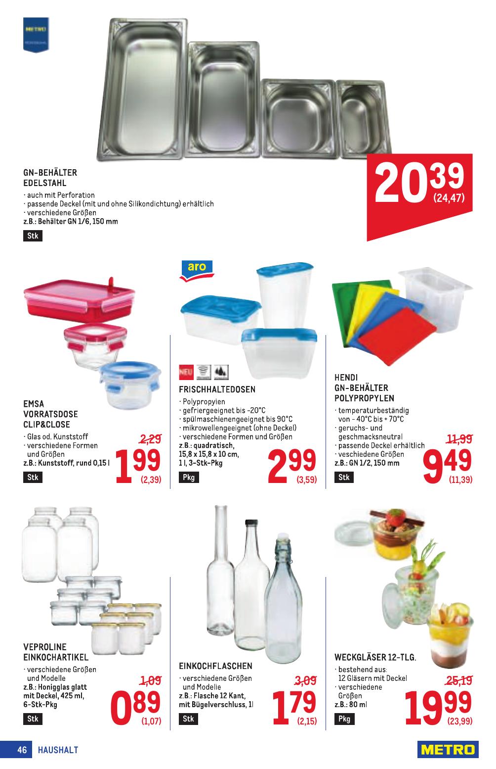 Metro Profi flyer page