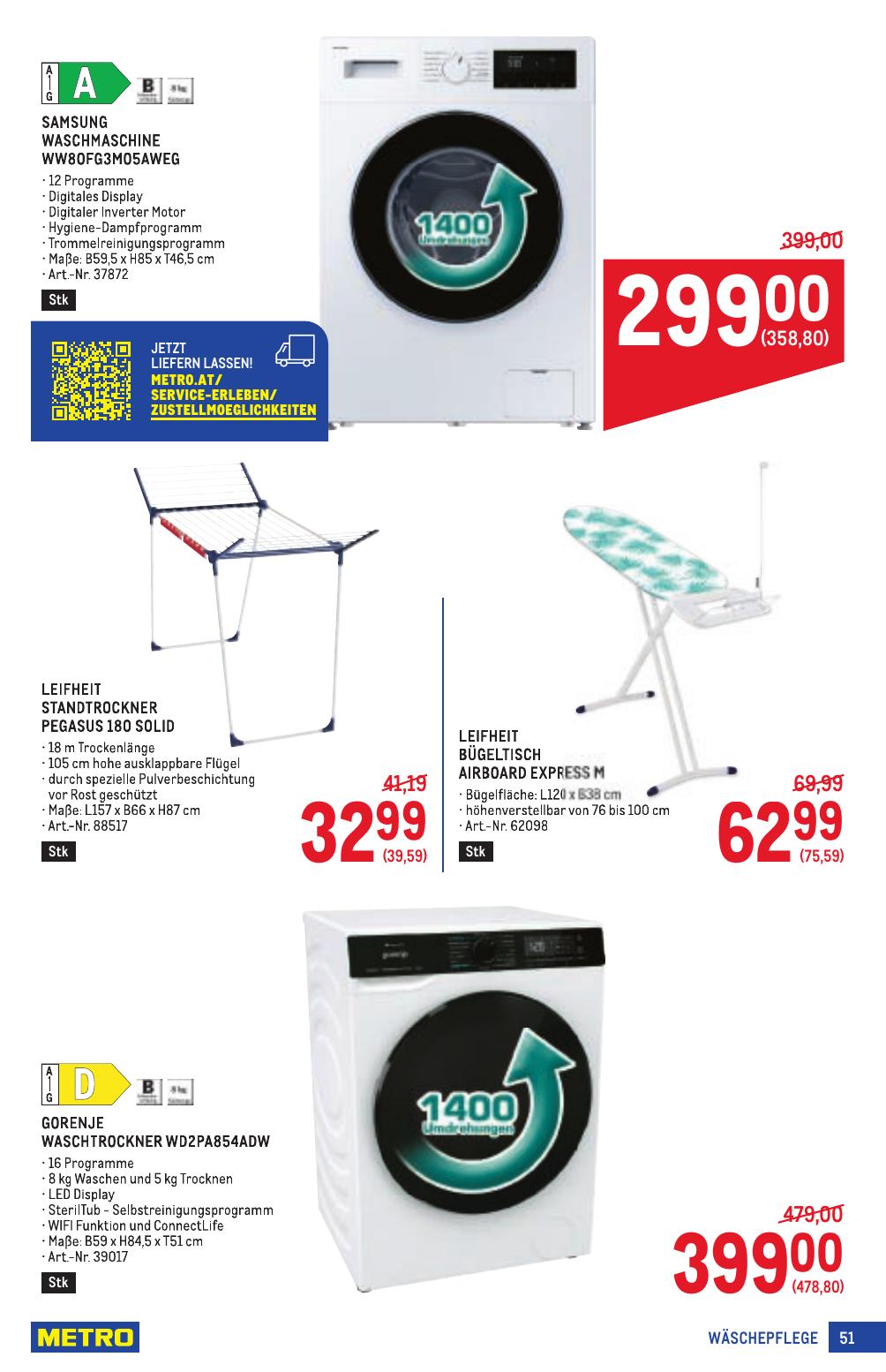 Metro Profi flyer page