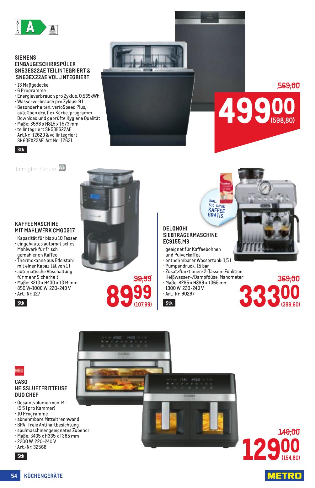 Metro Profi flyer page