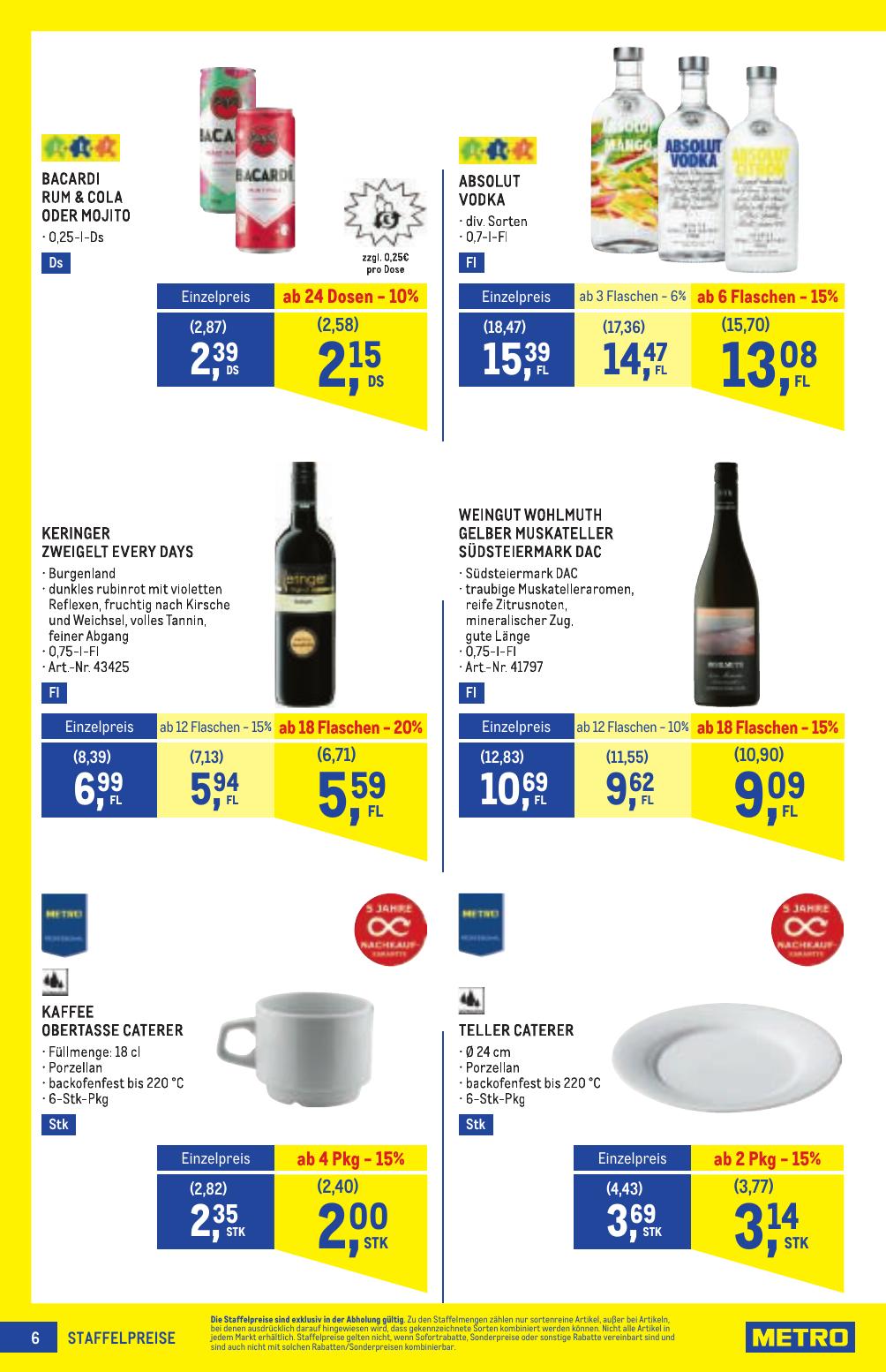 Metro Profi flyer page