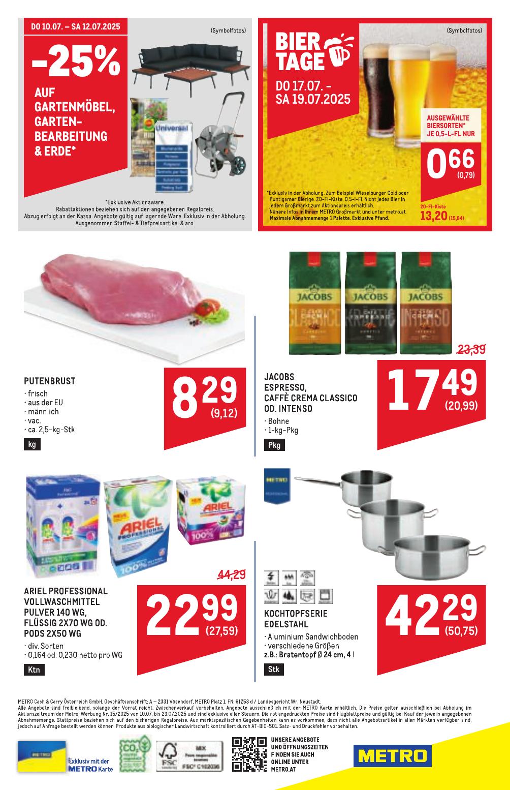 Metro Profi flyer page