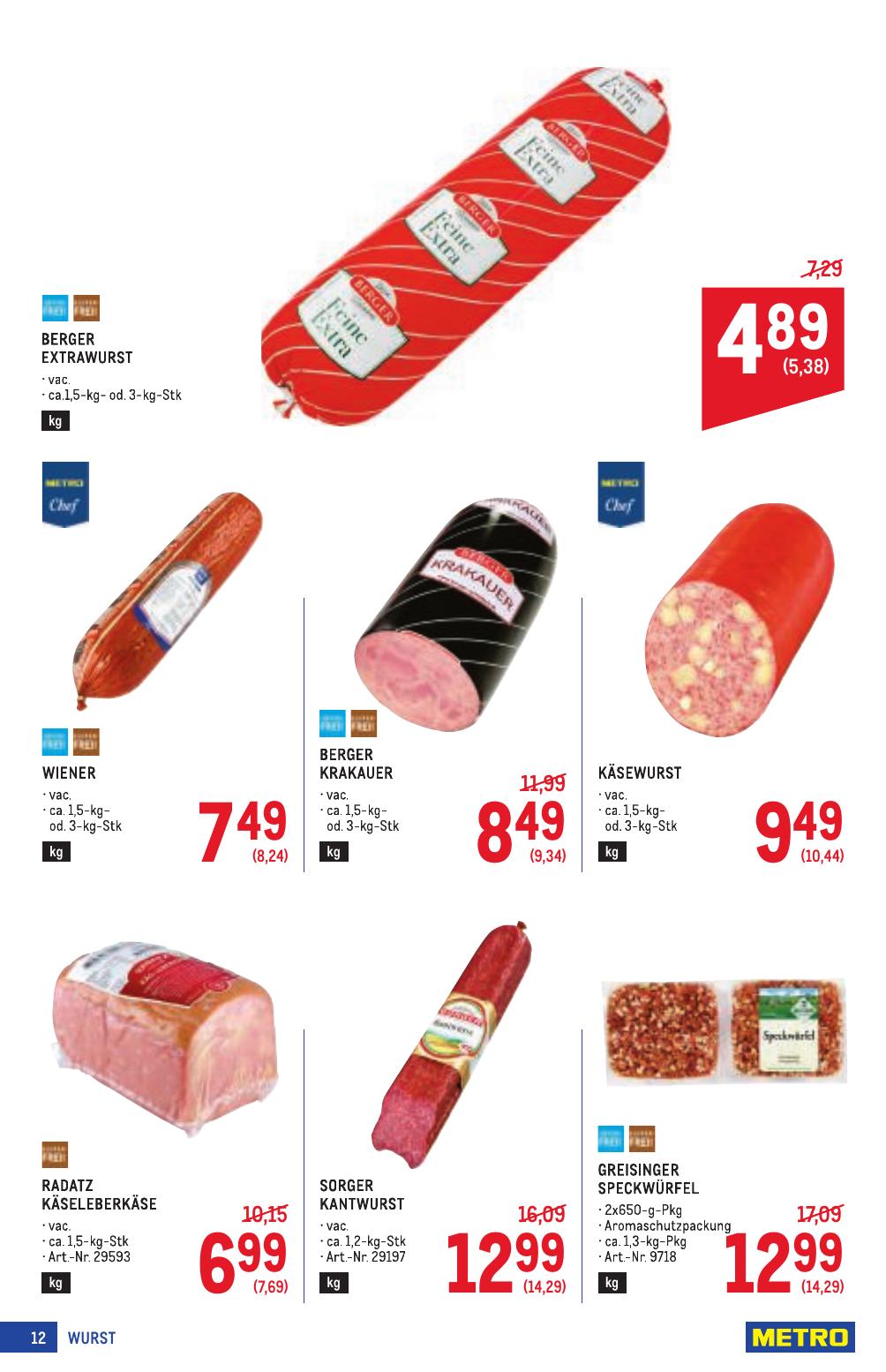 Metro Profi flyer page