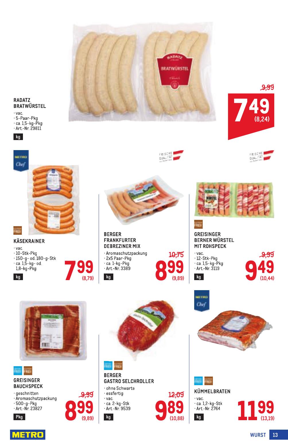 Metro Profi flyer page