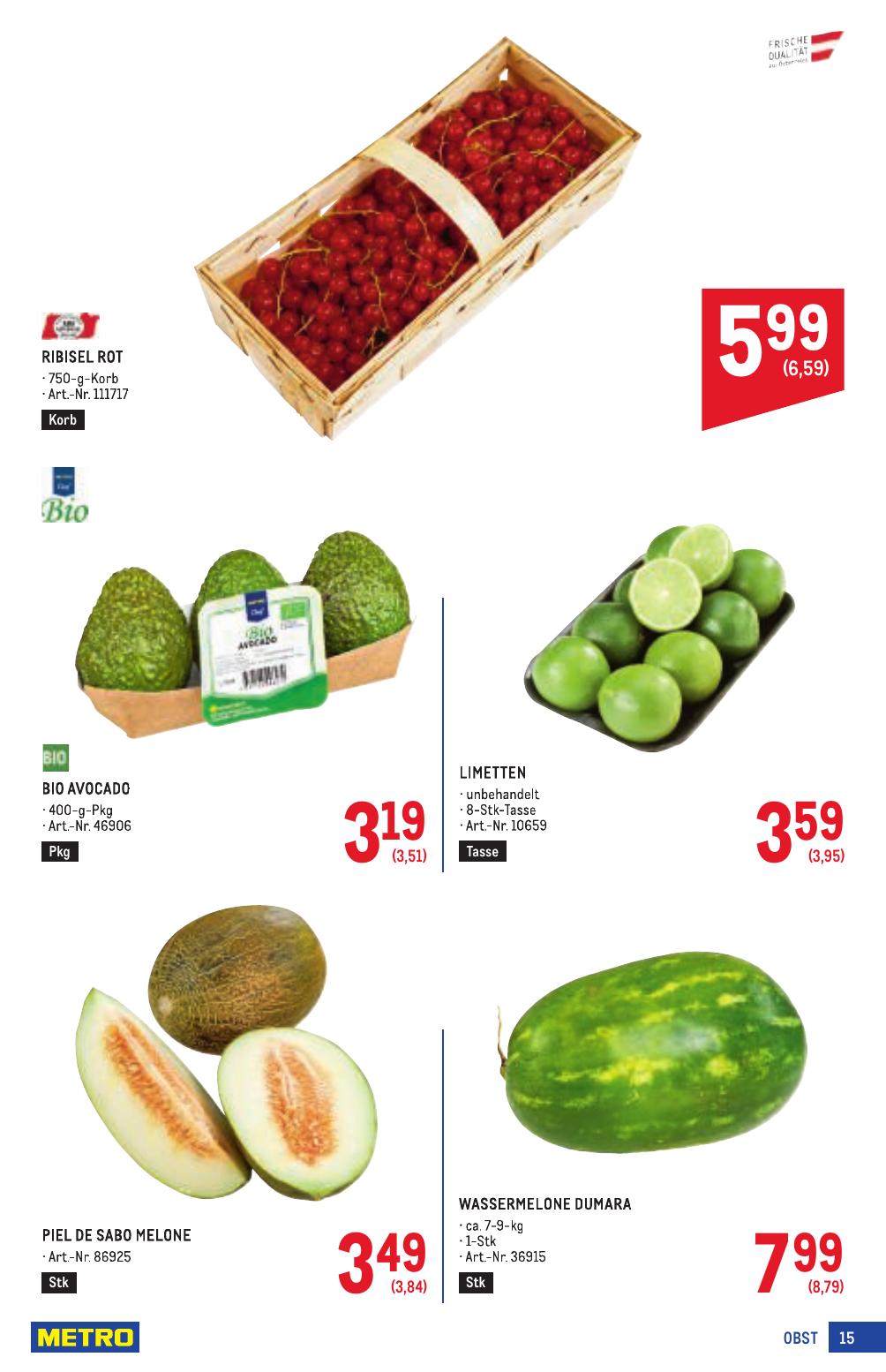 Metro Profi flyer page