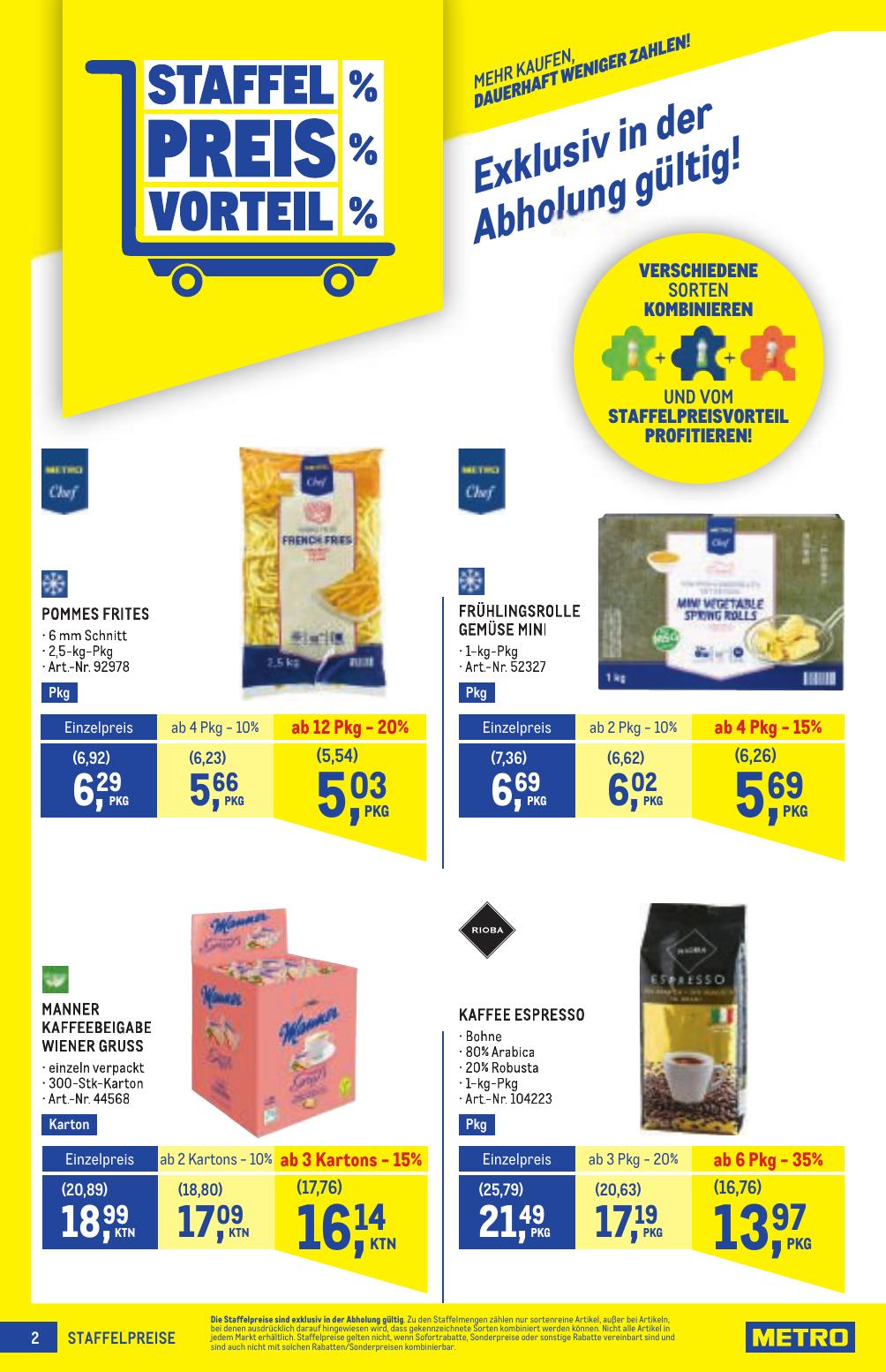 Metro Profi flyer page