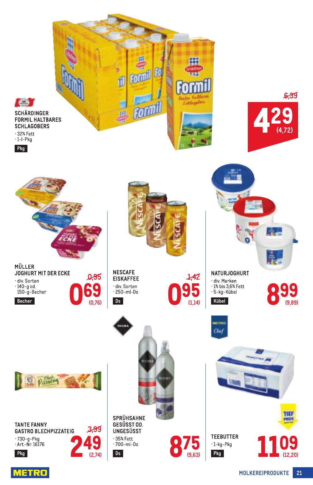Metro Profi flyer page