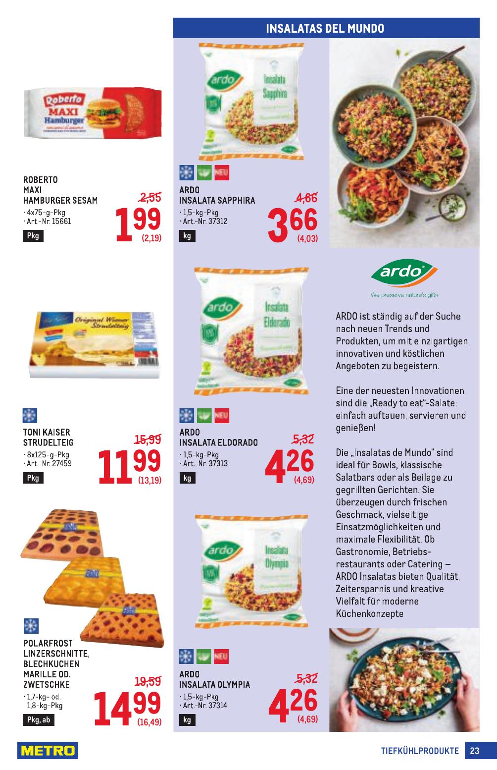 Metro Profi flyer page