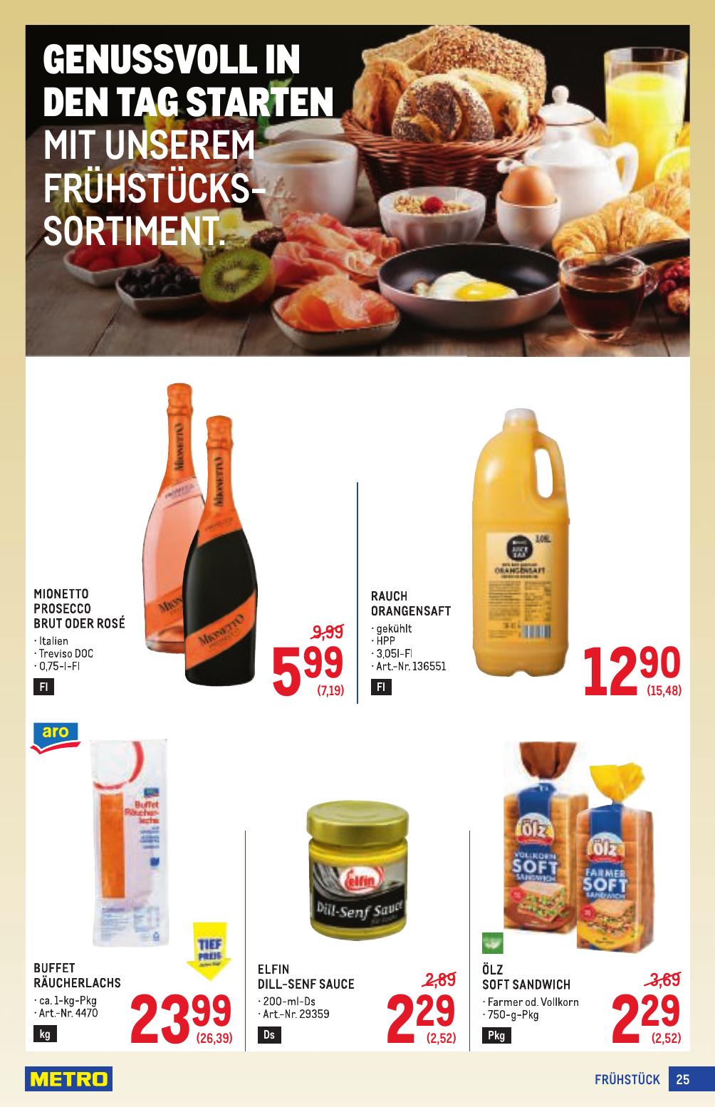 Metro Profi flyer page