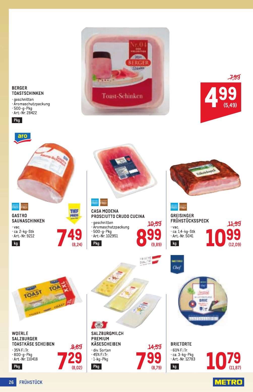 Metro Profi flyer page