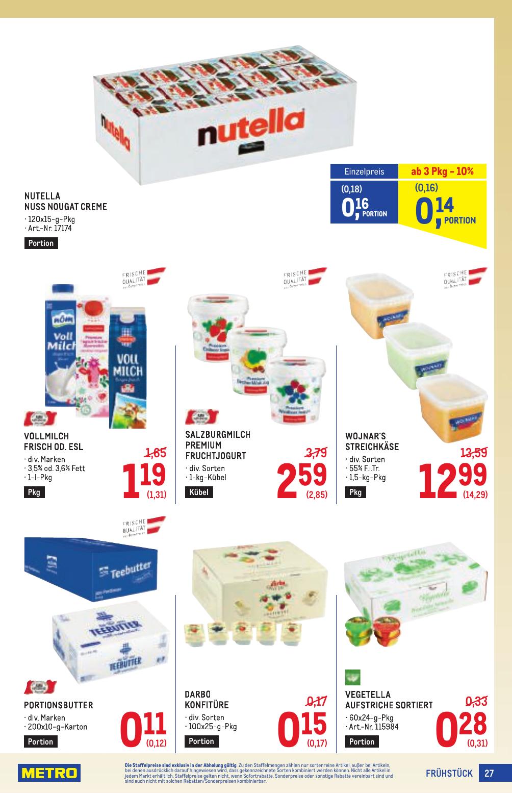 Metro Profi flyer page