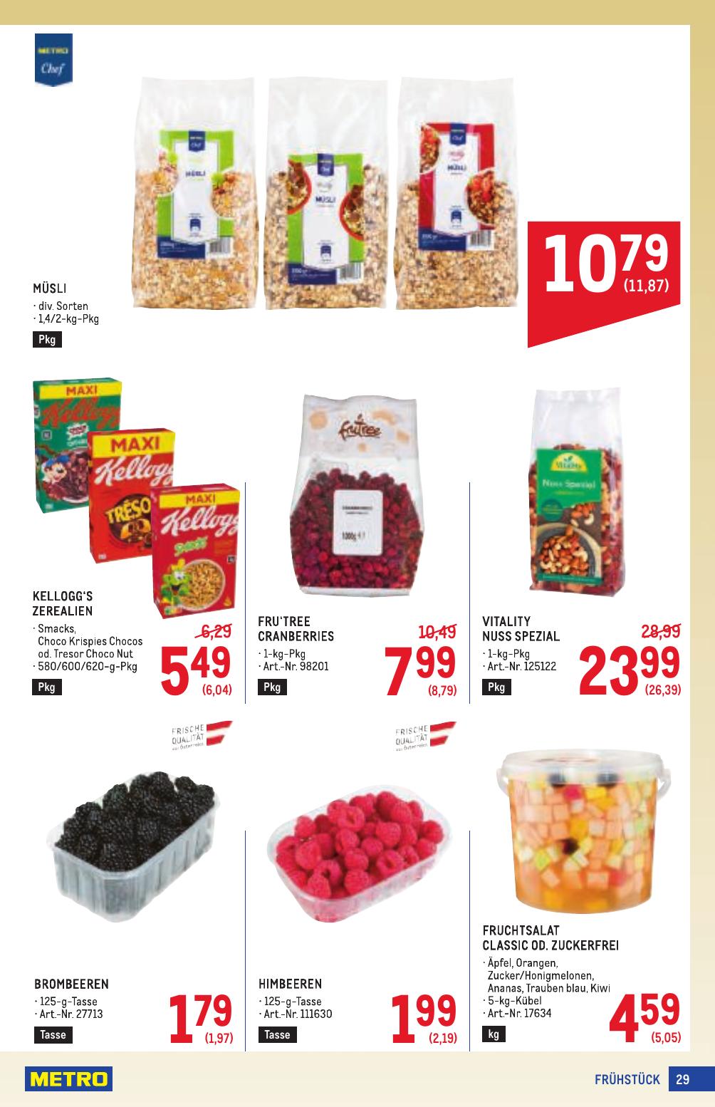 Metro Profi flyer page