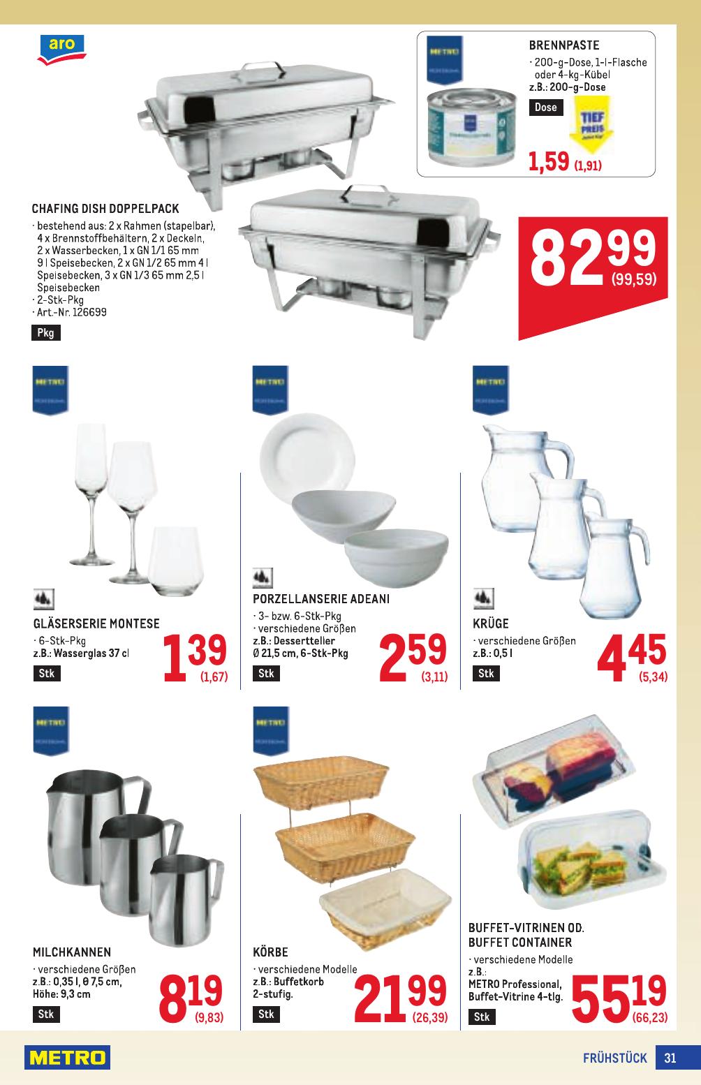 Metro Profi flyer page