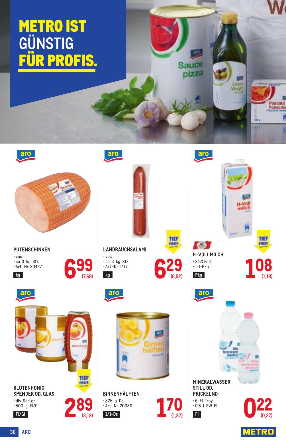Metro Profi flyer page